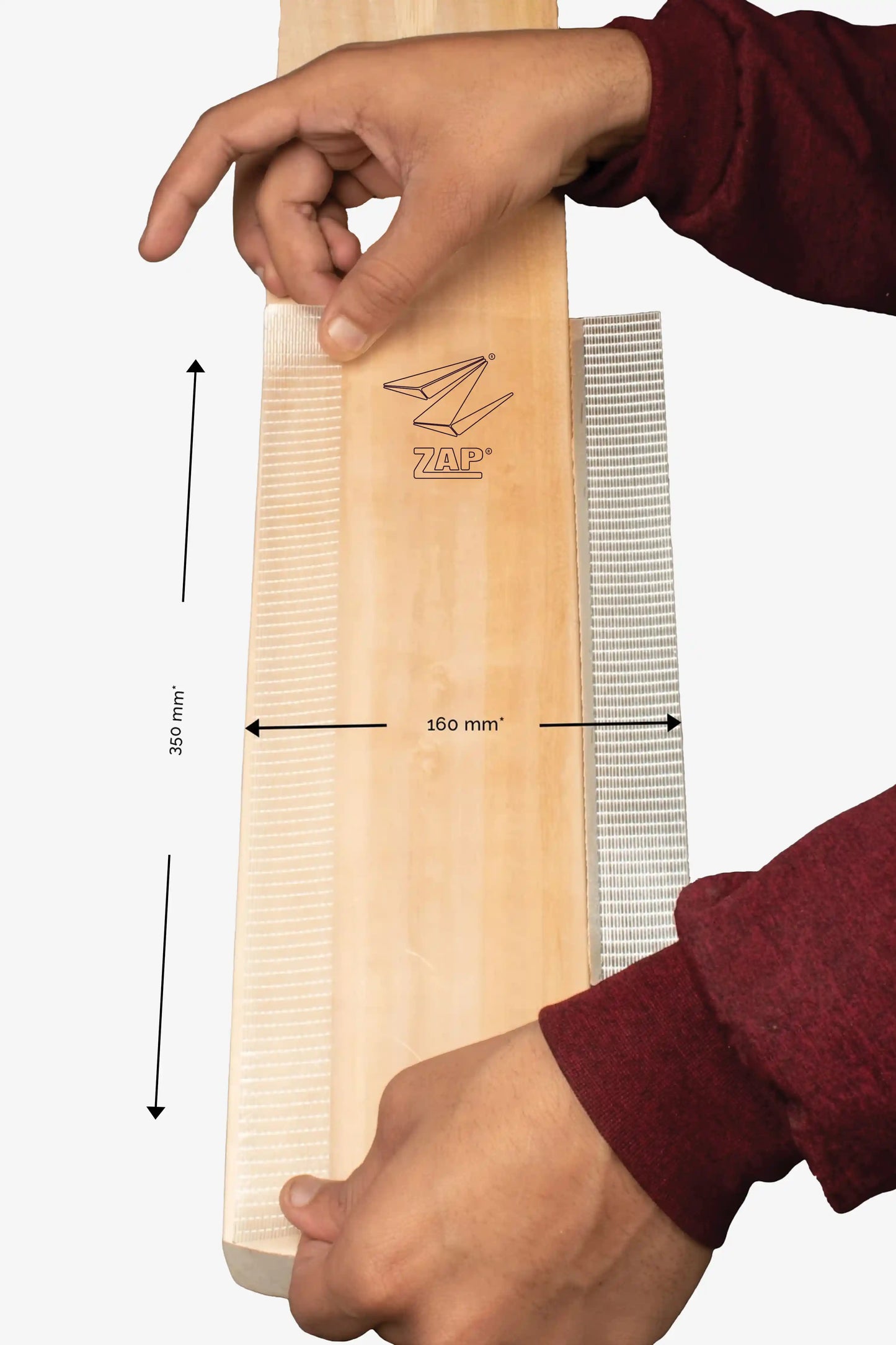 ZAP ImpactX Scuff Sheet for Cricket Bat