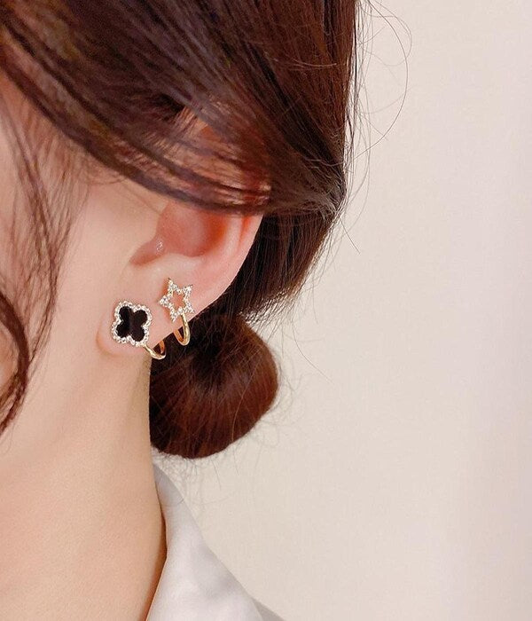 Four-Leaf Clover Earrings - Sori Style