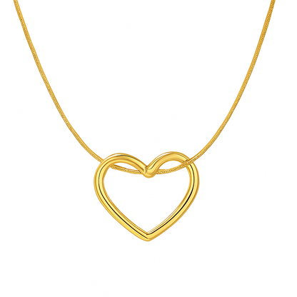Heart Pendant Necklace - Elegant Love Gift Jewelry